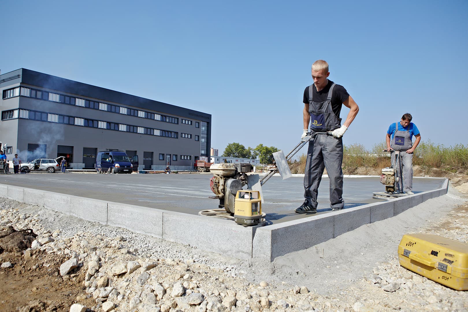 Vonkajšie plochy a rampy logistického centra